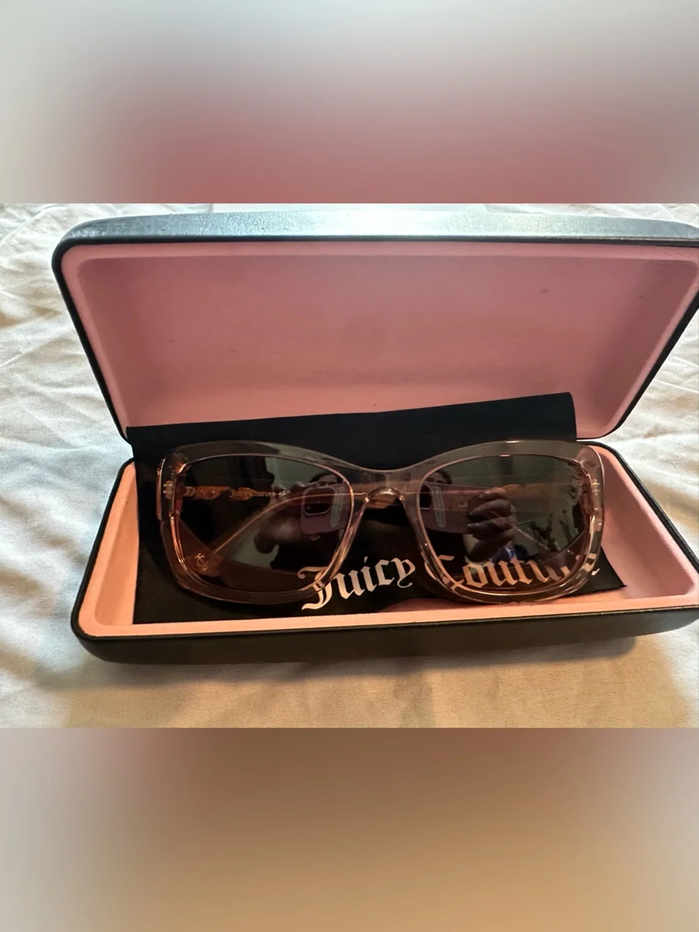 Juicy Couture Pink Tortoise Sunglasses